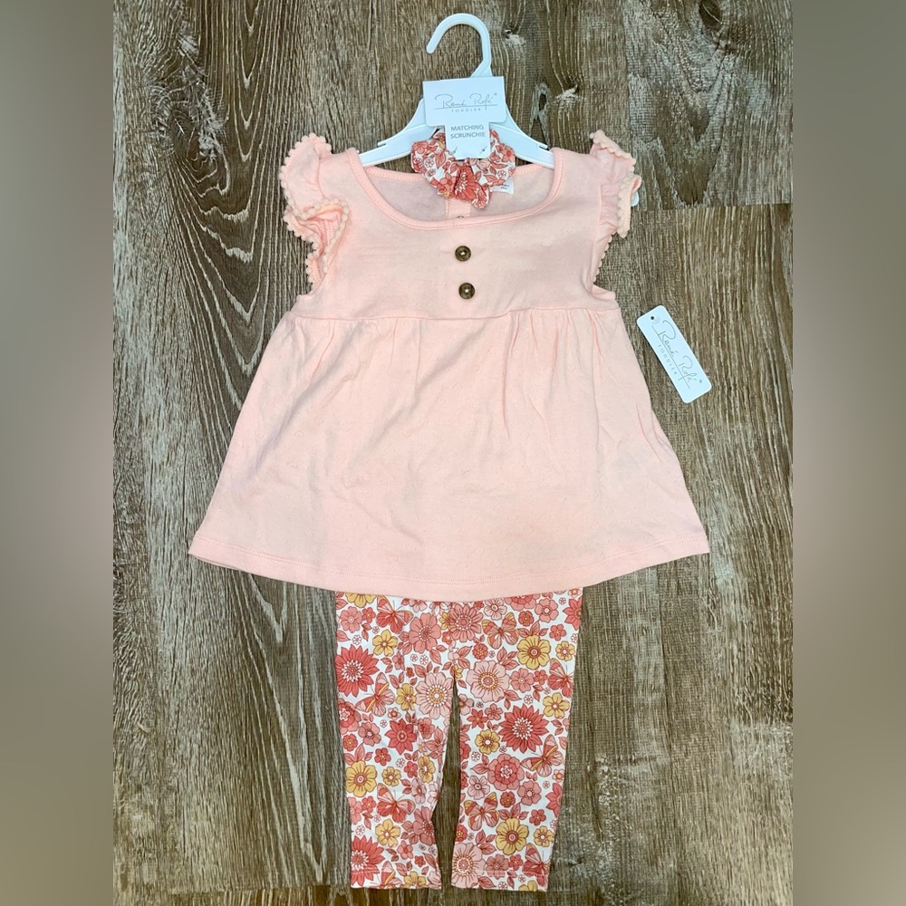 NWT: Toddler Set with Matching Scrunchie